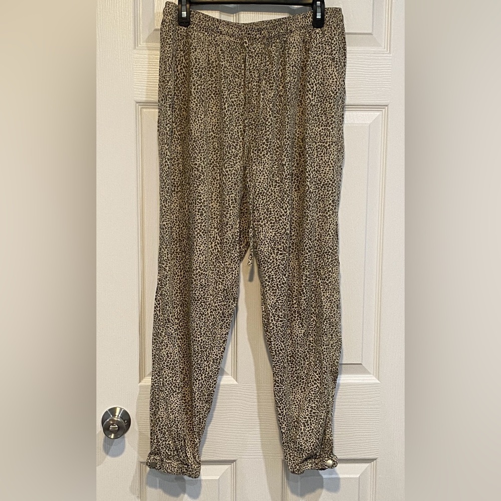 Leopard Print Lounge Pants